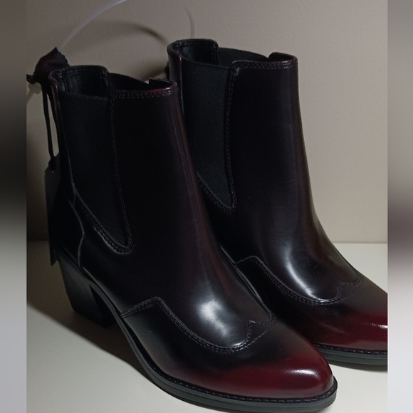 G-STAR Tacoma boots, size 36 EUR or 5.5 US, color: dark burgundy - Picture 3 of 6